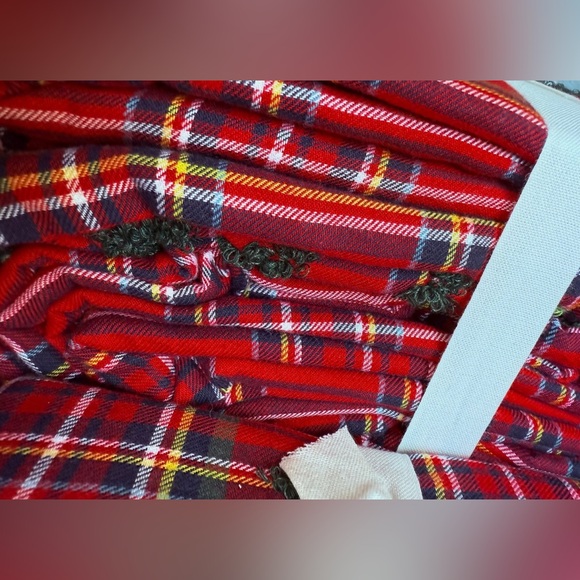 Pottery Barn Elliot Tree Embroidered Plaid King/Cal King Duvet Cover & Shams NWT - Picture 8 of 10